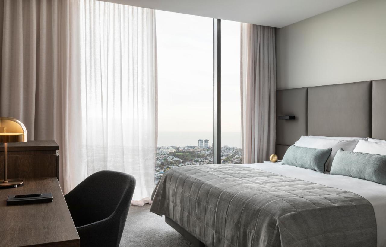 Oakwood Premier Melbourne Aparthotel Εξωτερικό φωτογραφία A bedroom at the hotel