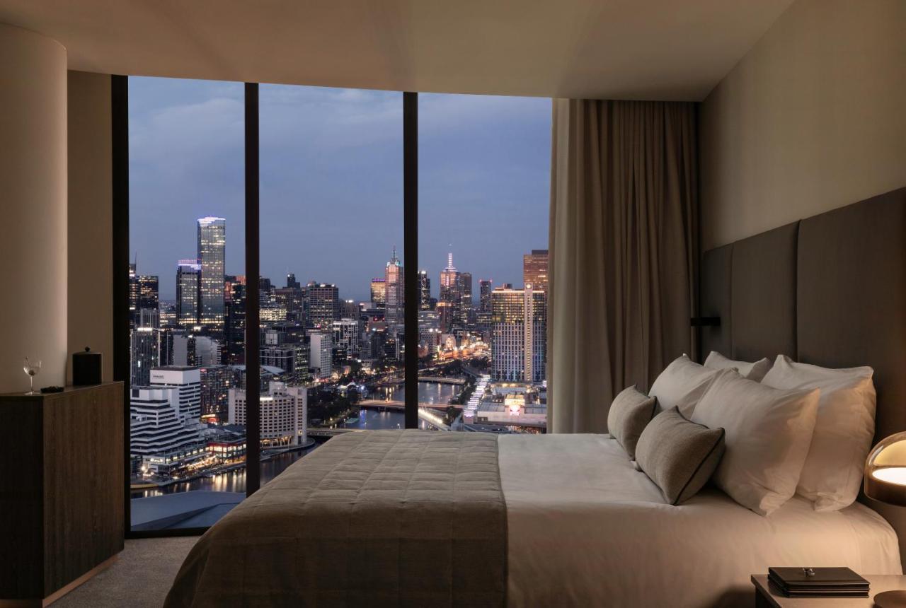 Oakwood Premier Melbourne Aparthotel Εξωτερικό φωτογραφία The bedroom of a typical apartment