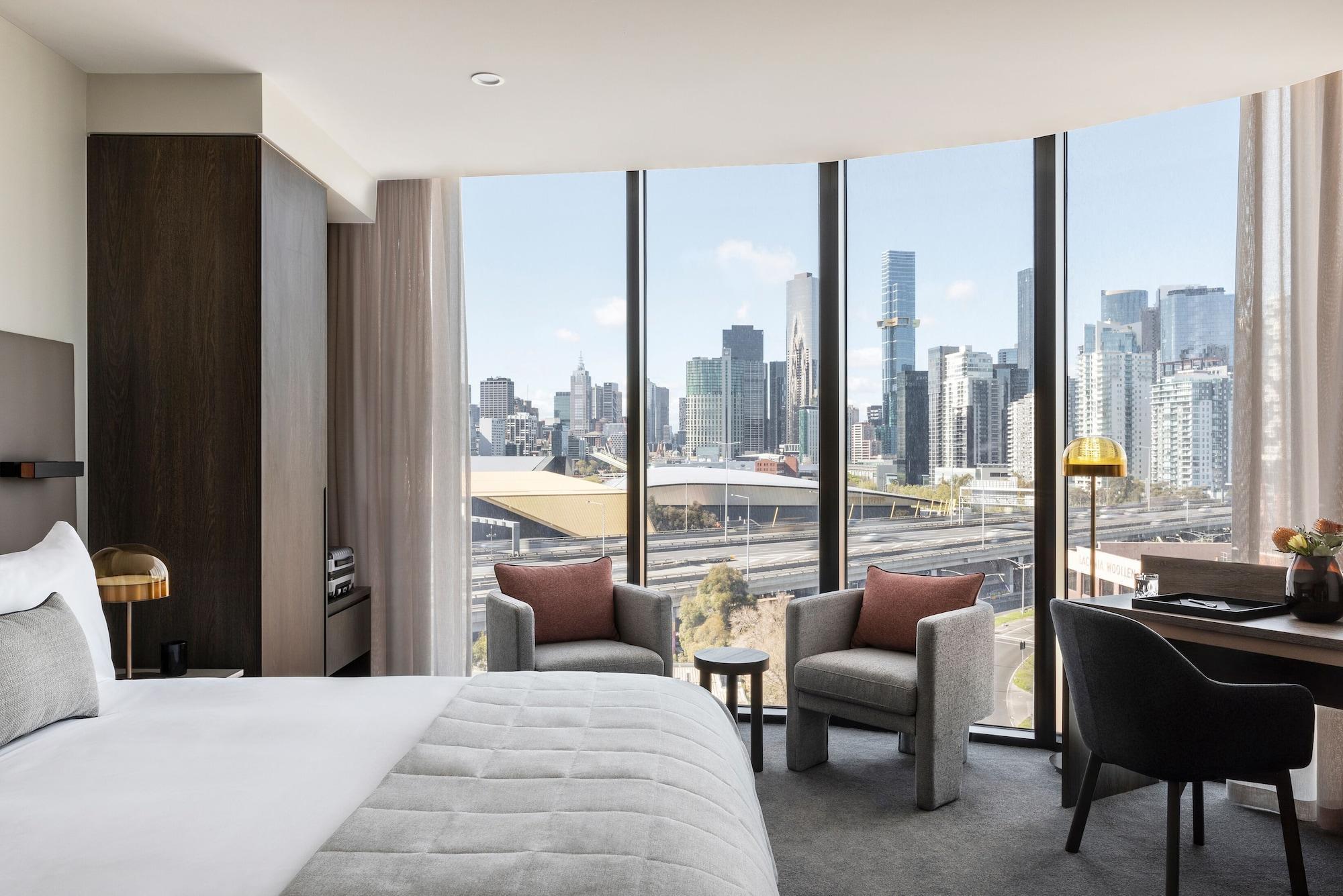Oakwood Premier Melbourne Aparthotel Εξωτερικό φωτογραφία A guest room at the Westin Melbourne
