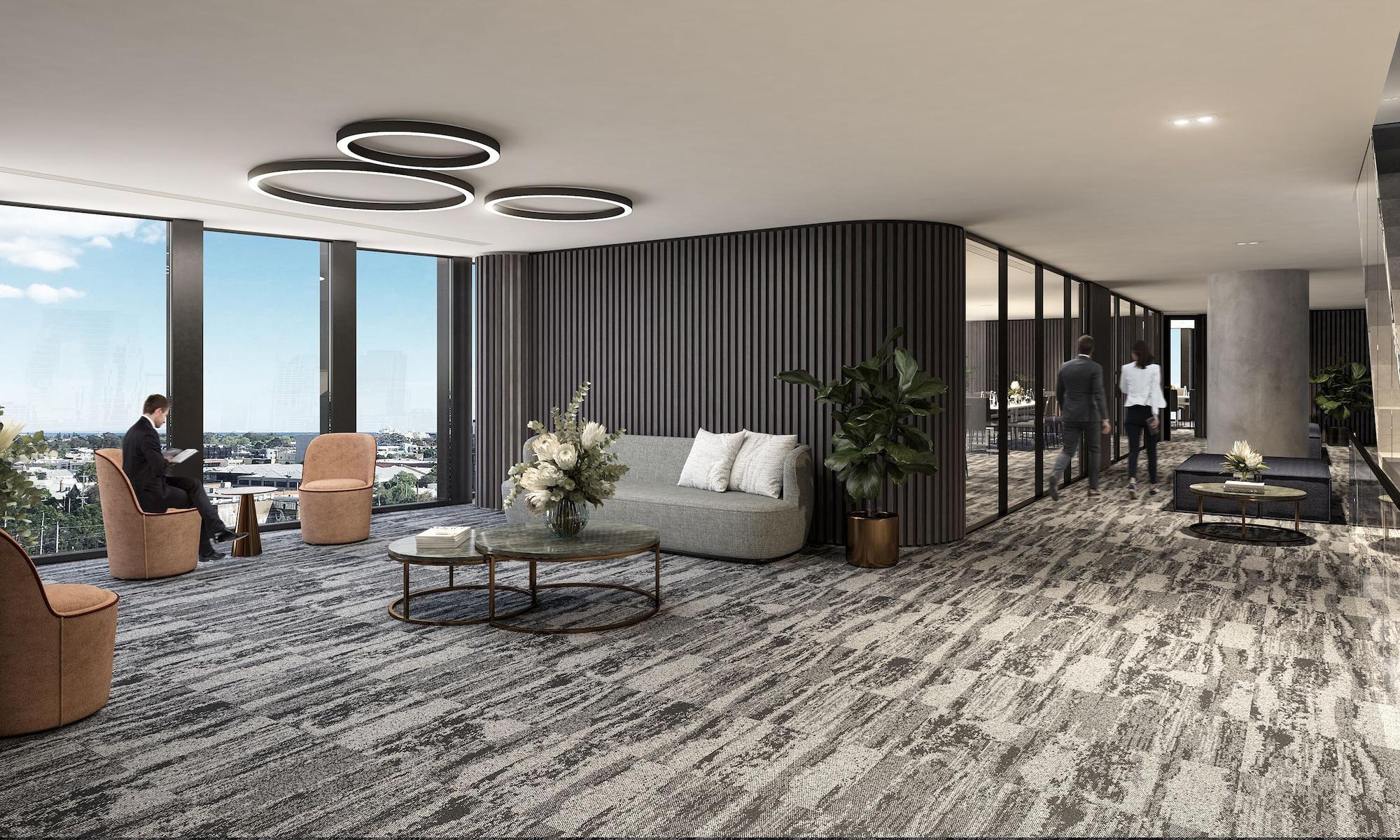 Oakwood Premier Melbourne Aparthotel Εξωτερικό φωτογραφία Office interior